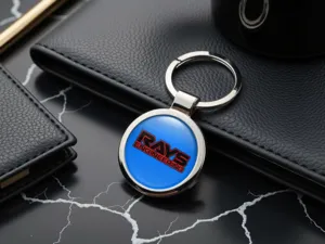 Rays Classy Keychains Max Glossy Metal Alloy Build